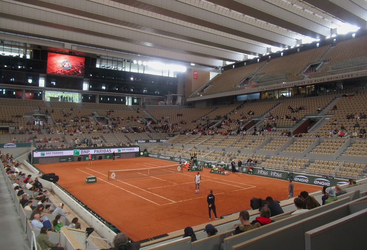 Quadra do Roland Garros